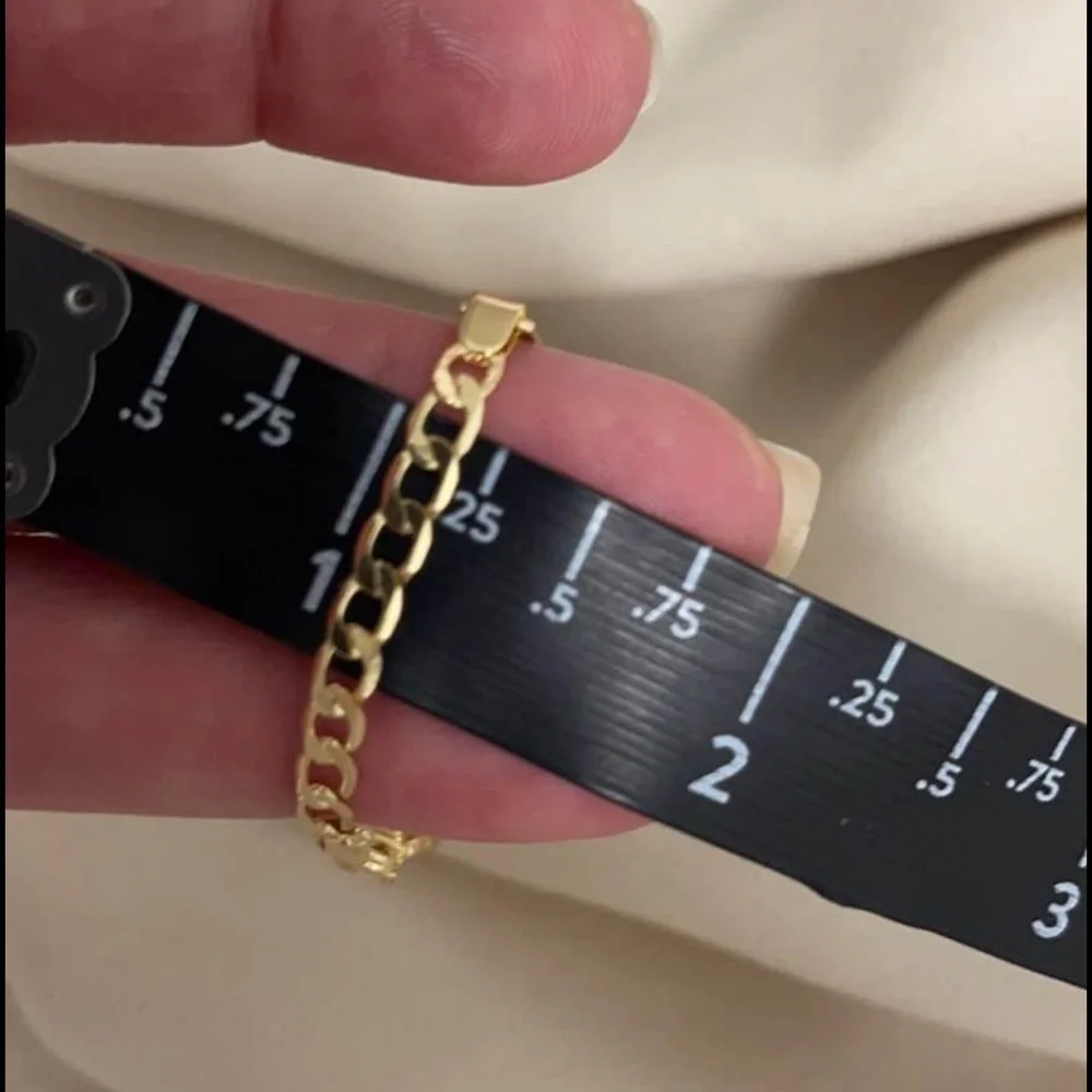 18k Gold Filled Azabache Children Bracelet
